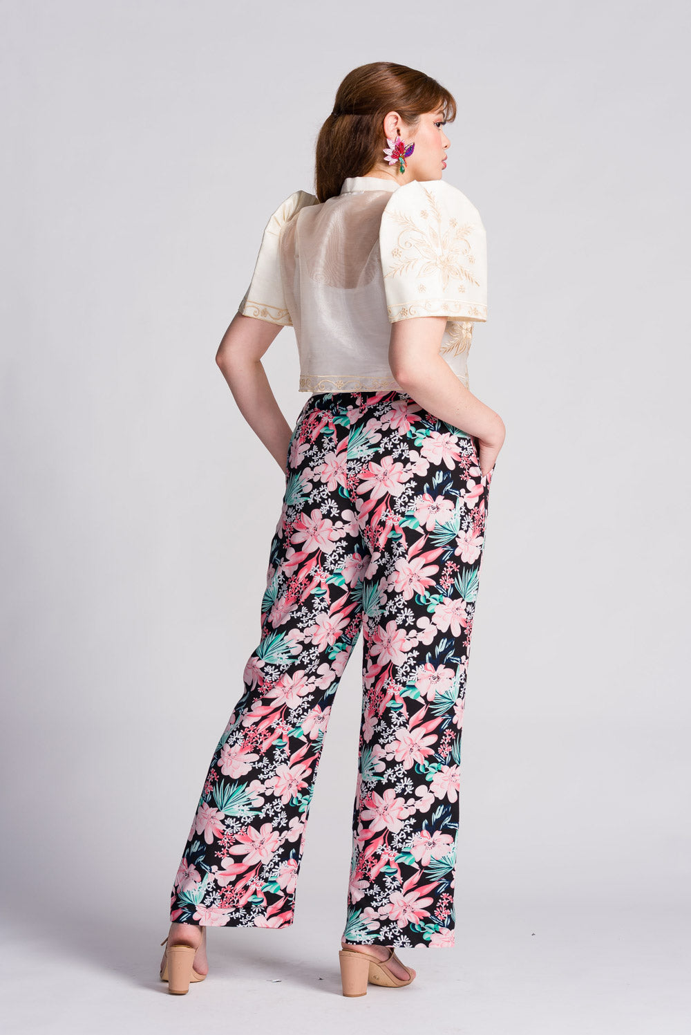 'Mutya' Filipiniana Bolero (Cream)