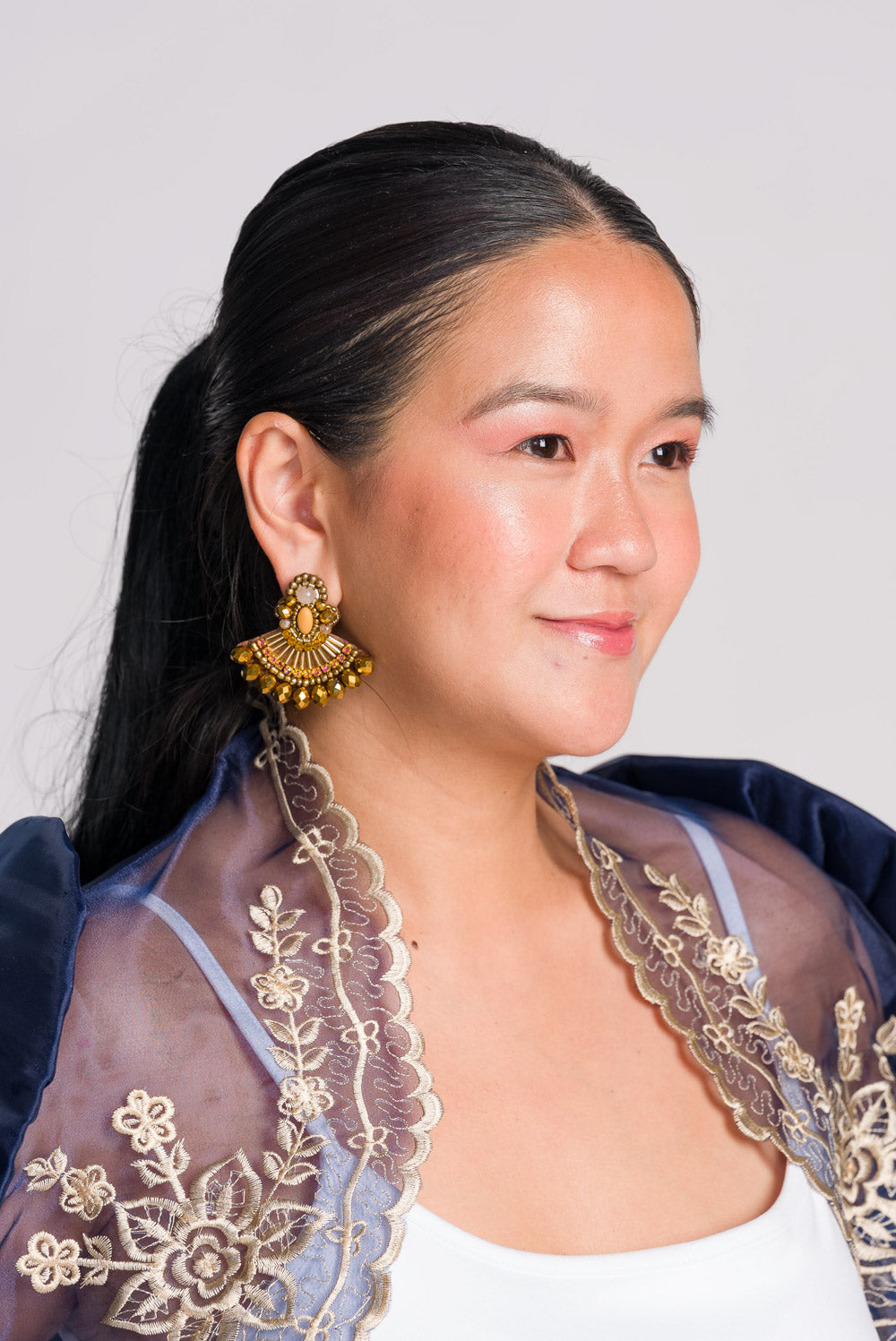 'Sari Pay-Pay' Handmade Earrings by Boho Manila