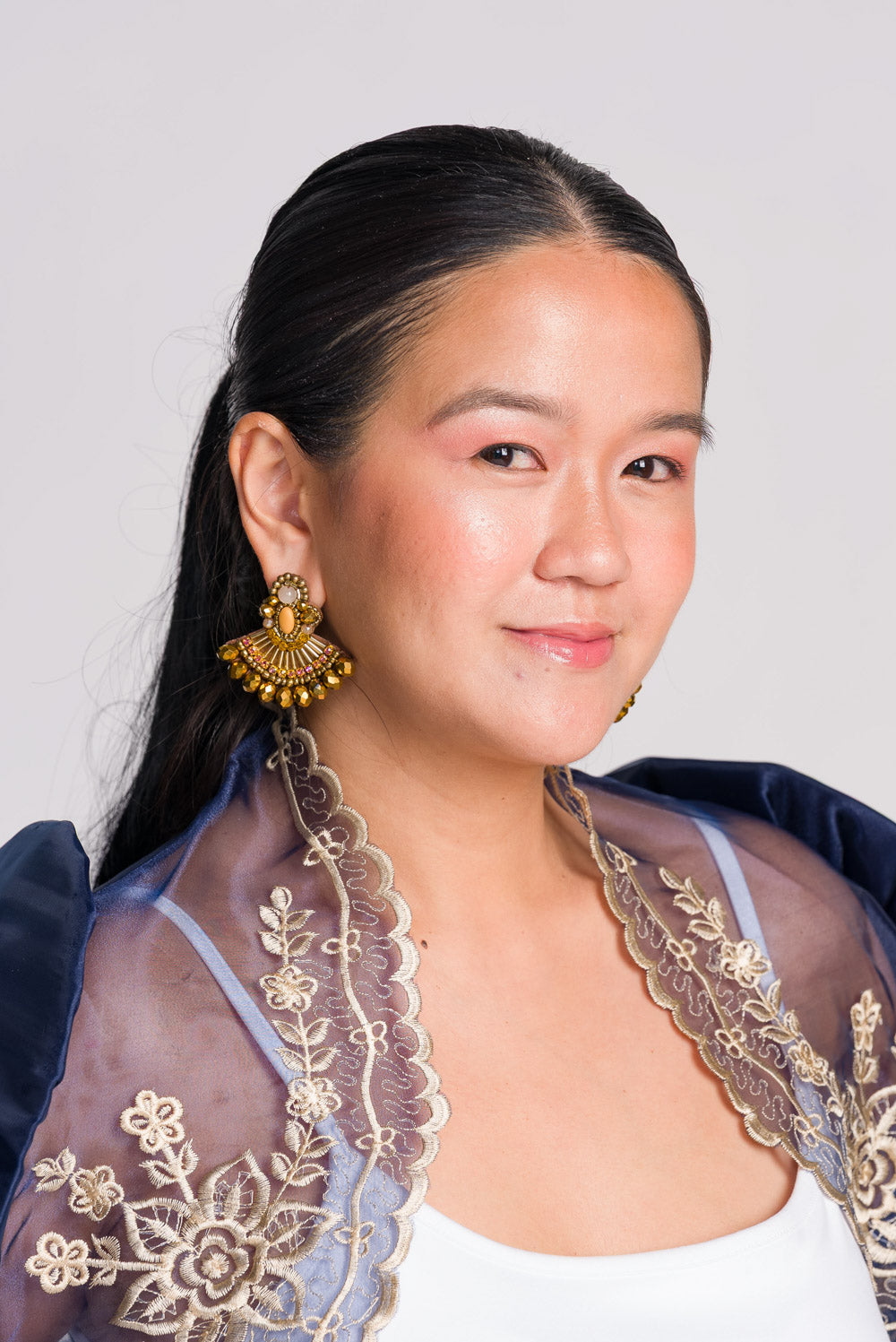 'Sari Pay-Pay' Handmade Earrings by Boho Manila