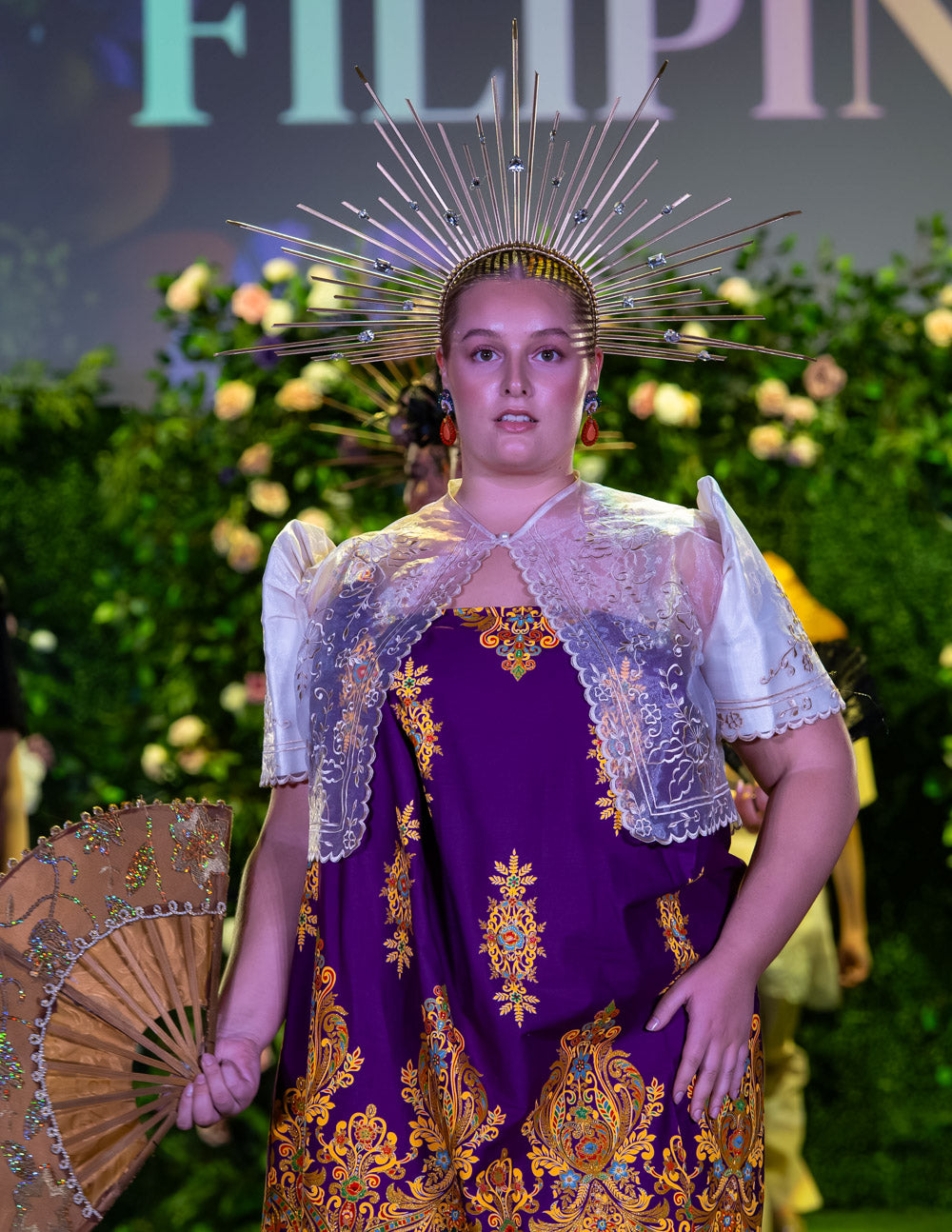 'Carmen' Filipiniana Bolero (Cream)