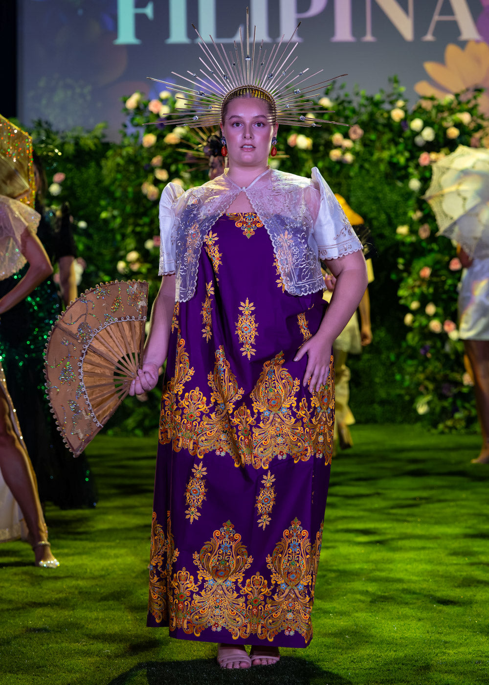 'Carmen' Filipiniana Bolero (Cream)