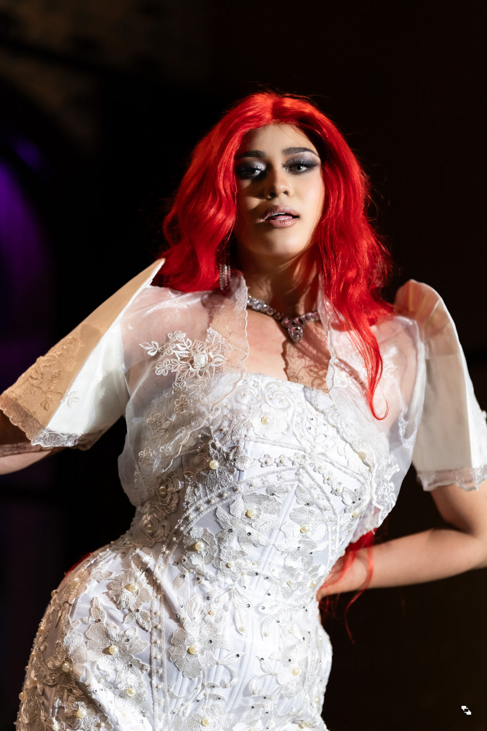 Luisa Mestiza Bolero (Ivory)