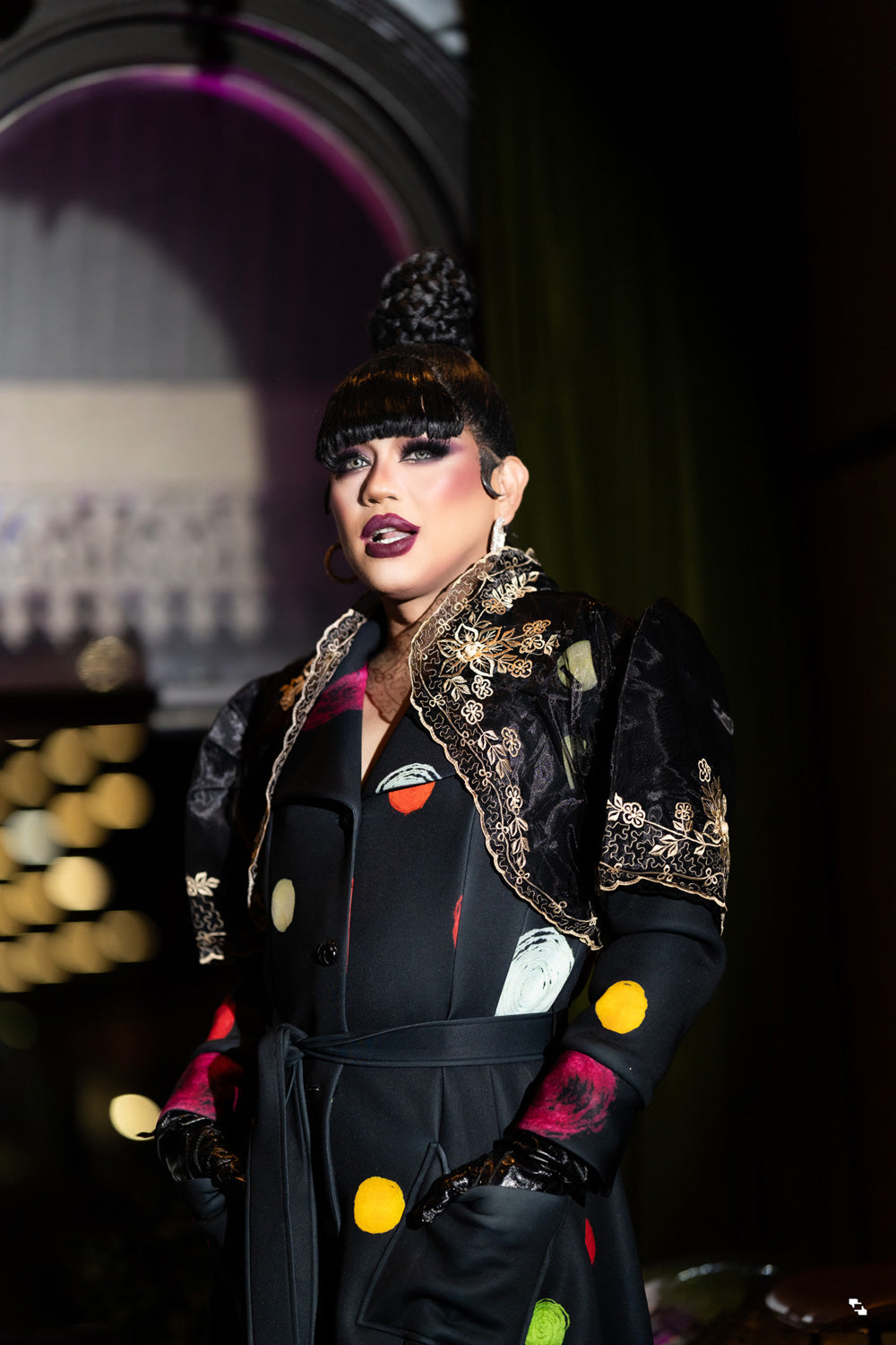 Luisa Mestiza Bolero (Black)