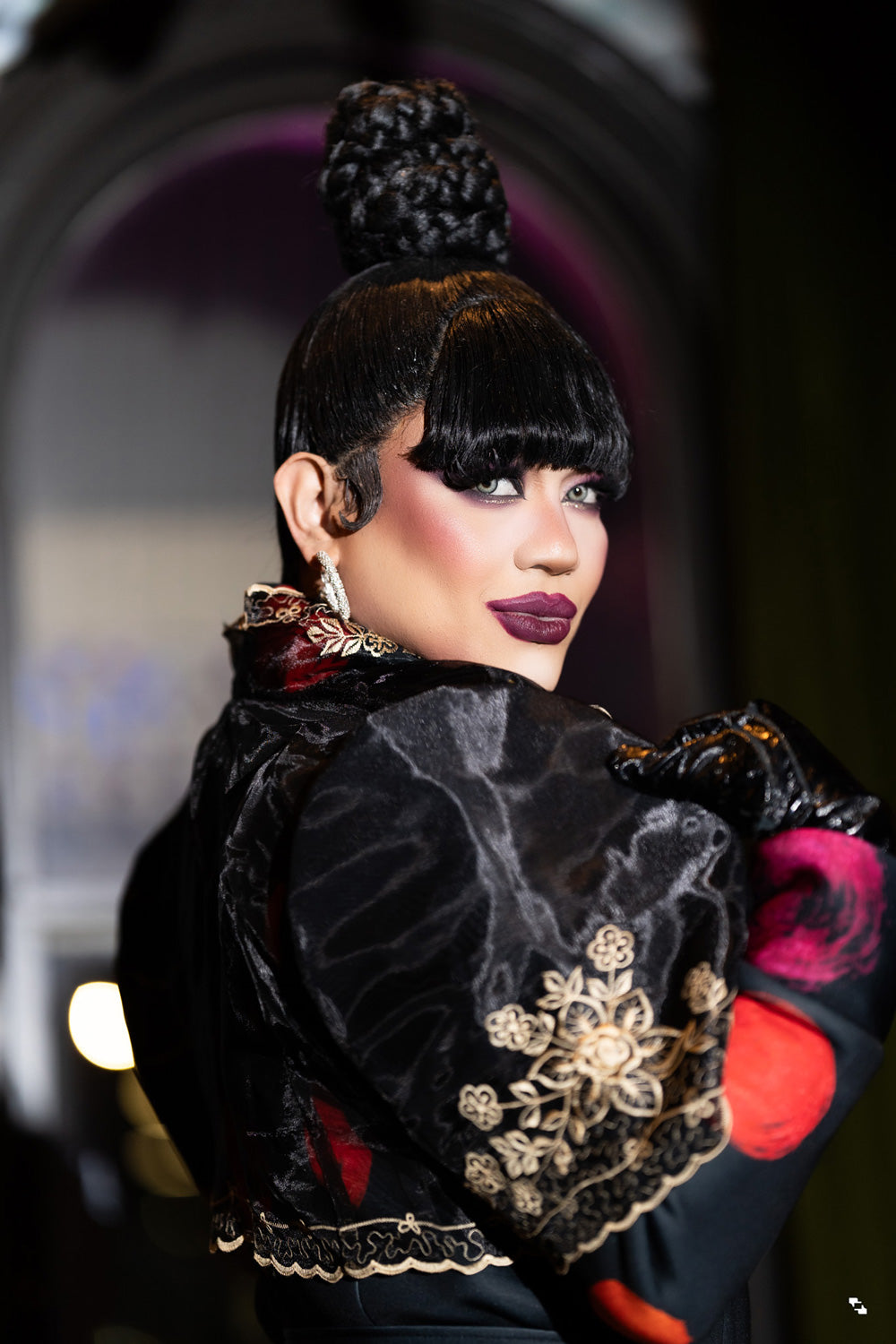 Luisa Mestiza Bolero (Black)