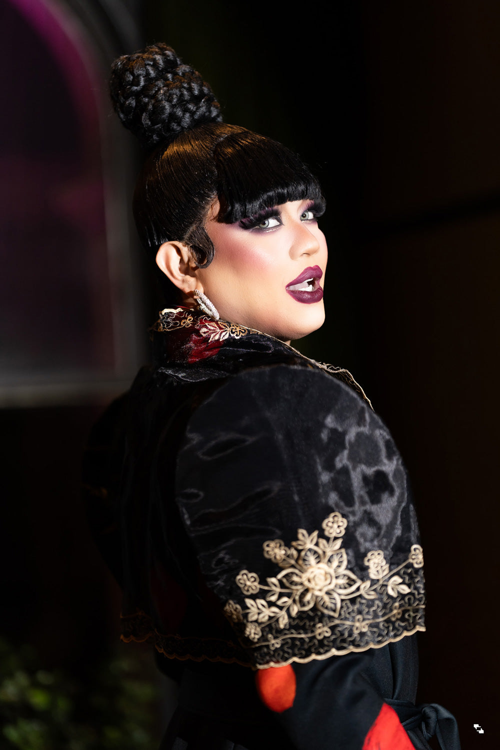 Luisa Mestiza Bolero (Black)