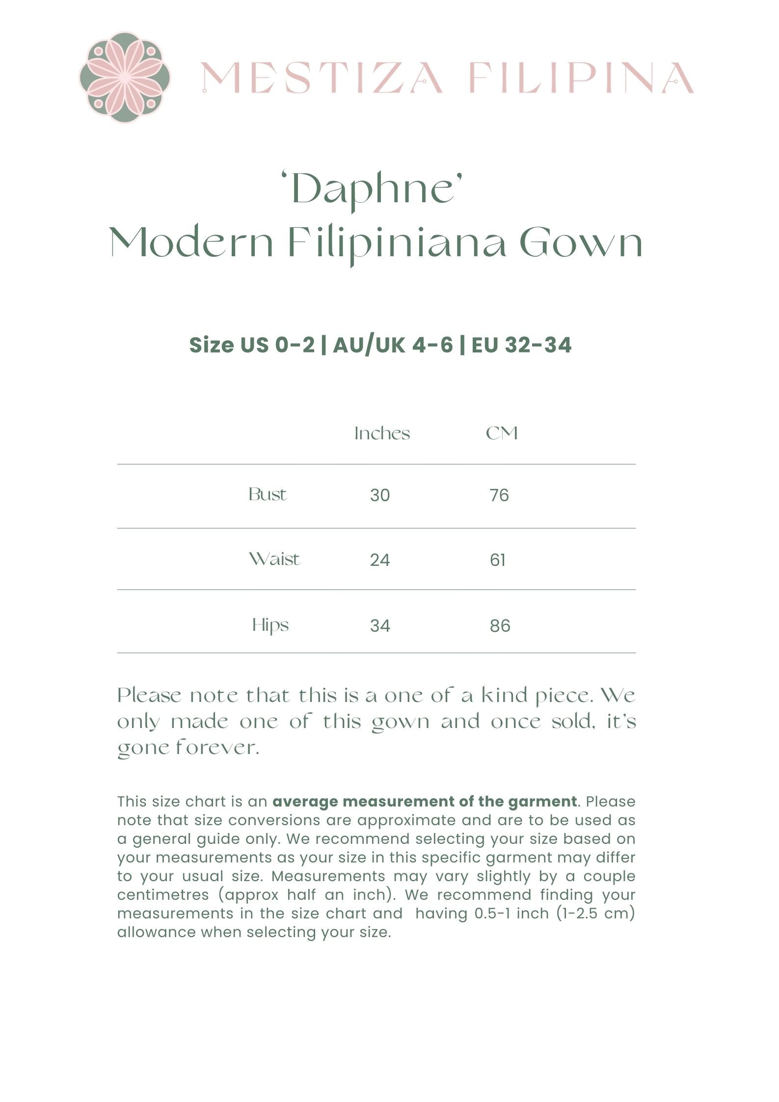 'Daphne' Modern Filipiniana Gown (Beige)