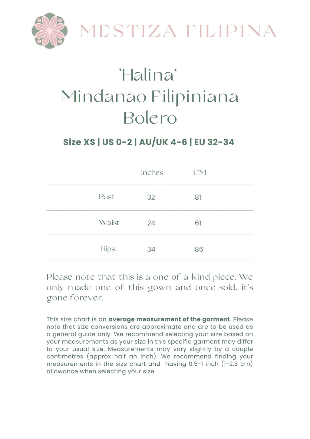 'Halina' Mindanao Geometric Print Filipiniana Bolero