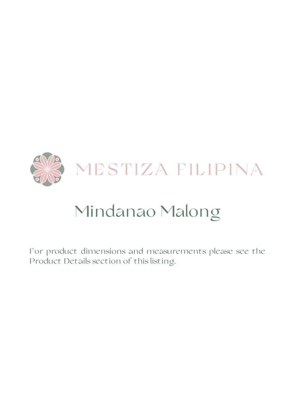 'Ligaya' Malong Mindanao Geometric Print