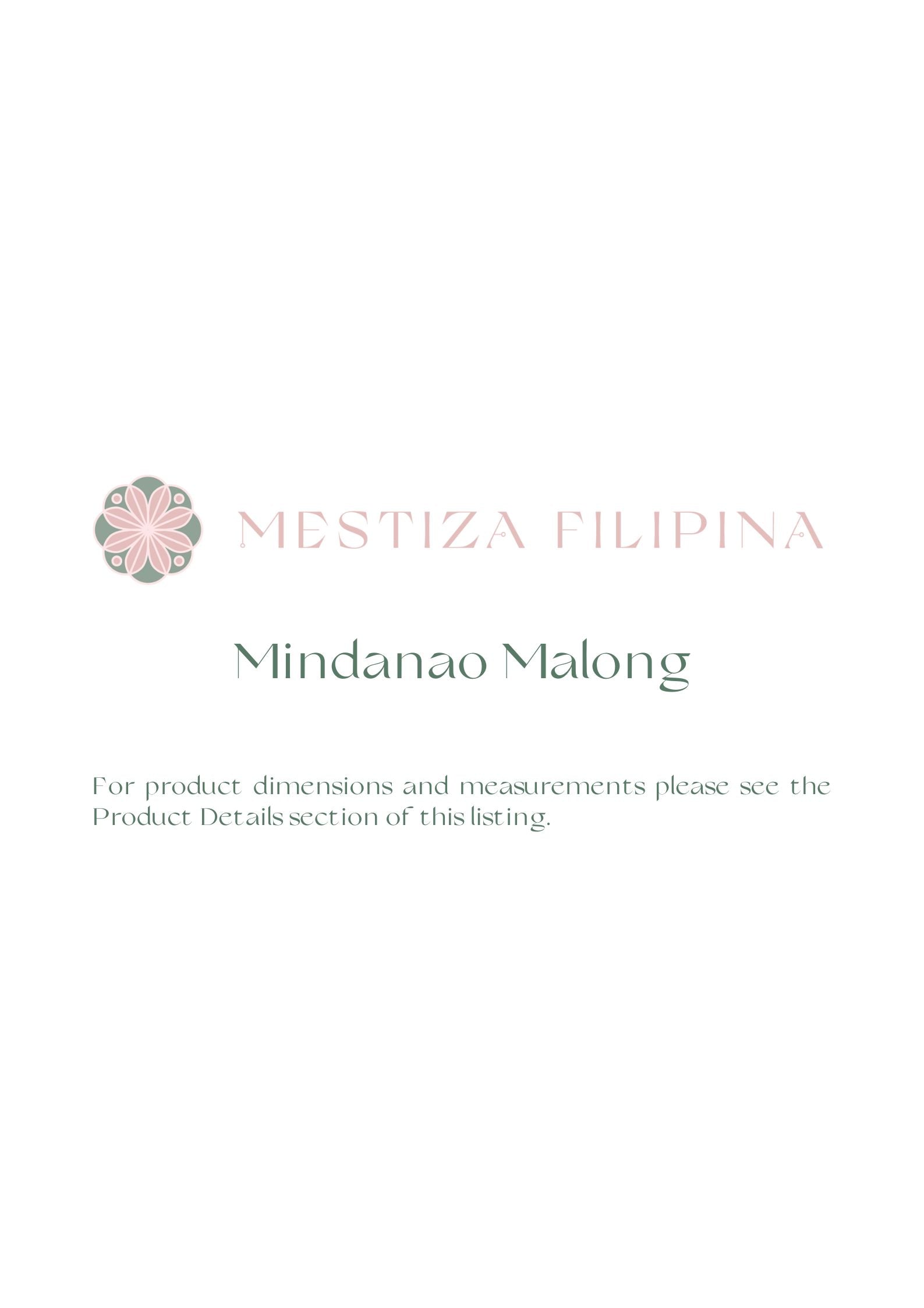 'Ilaya' Malong Mindanao Geometric Print