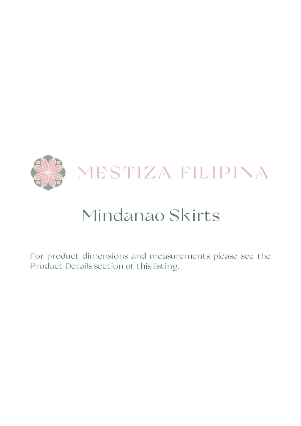 'Tadhana' Mindanao Malong-Inspired Wrap Skirt