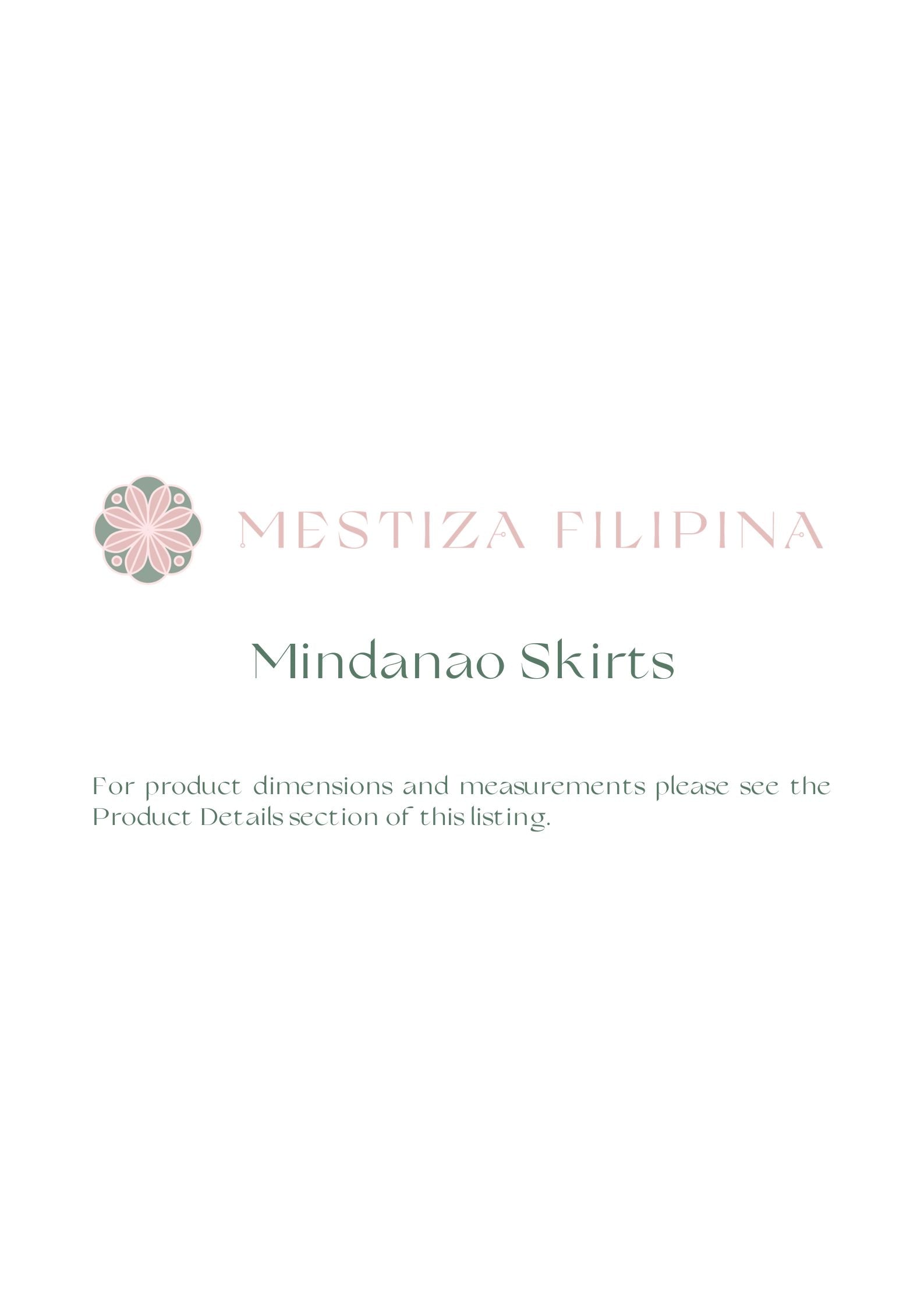 'Halina' Mindanao Malong-Inspired Wrap Skirt