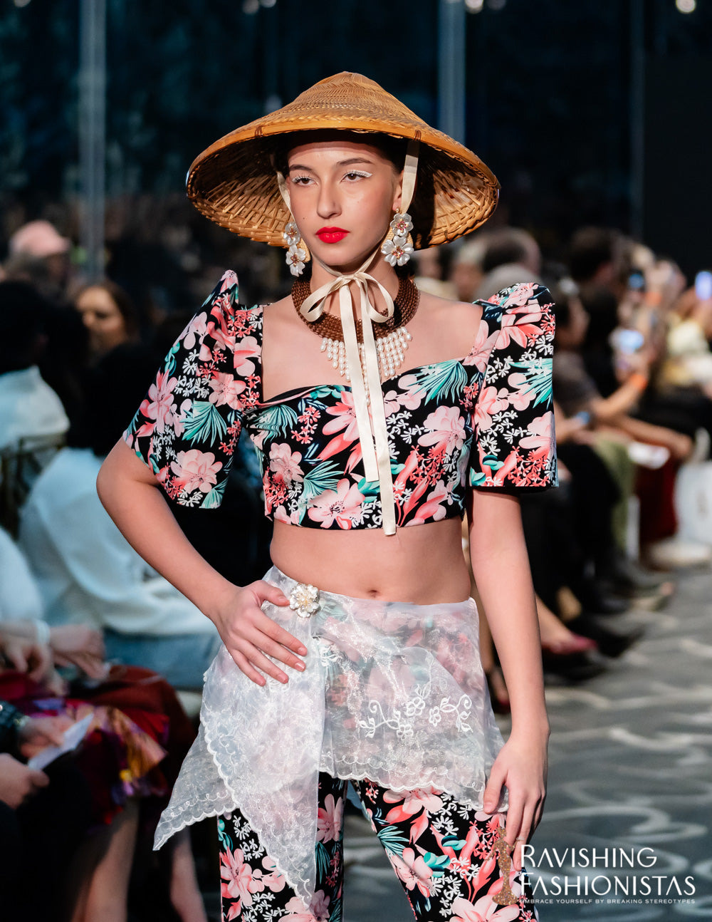 'Sia' Straight Leg Pants (Floral)