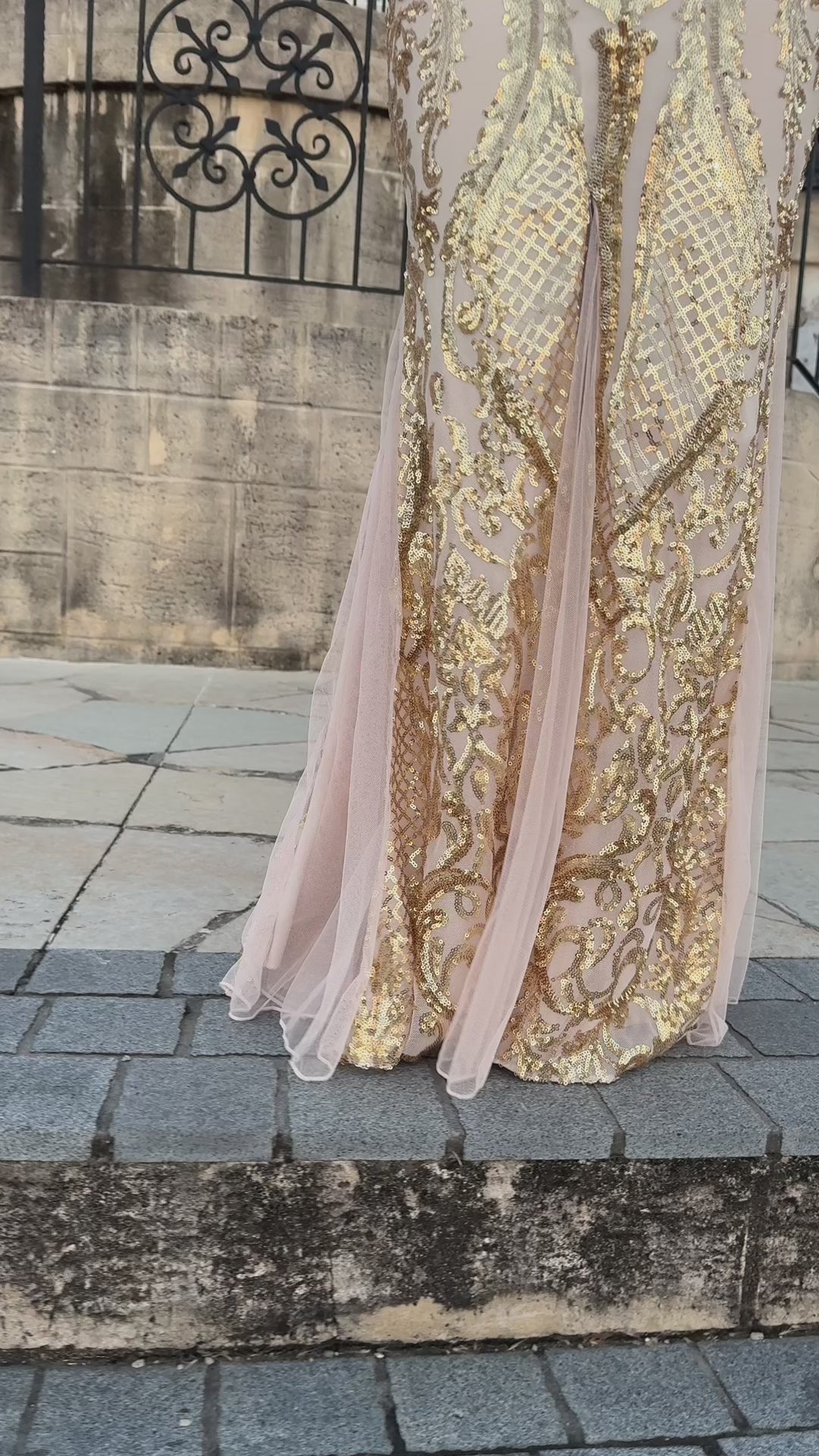Mayari Mestiza Dress (Gold)