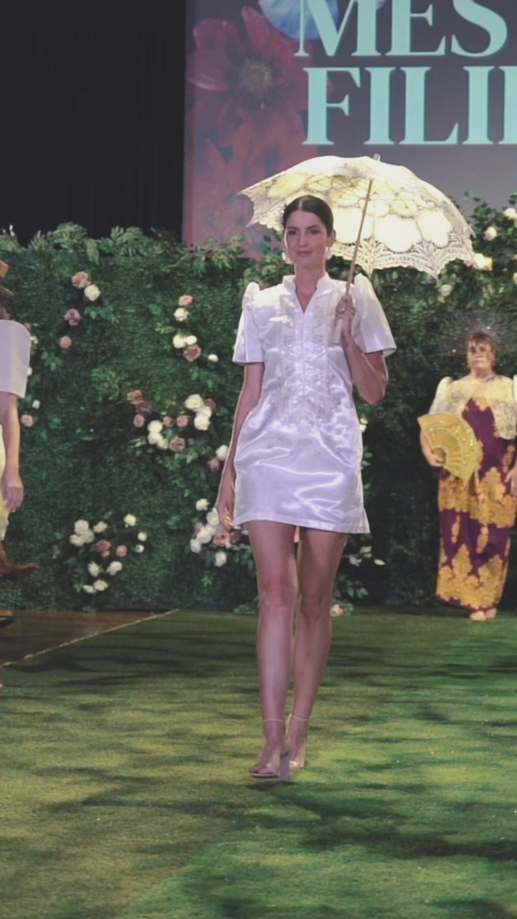 Sol Barong Dress (Cream)