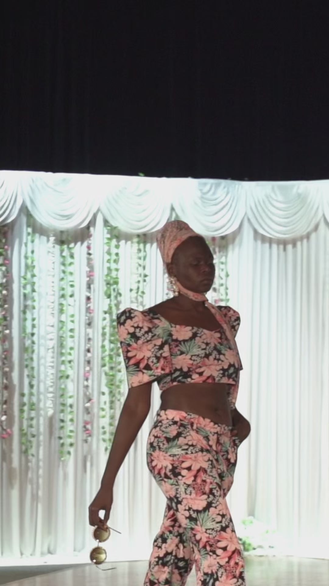 'Sia' Straight Leg Pants (Floral)