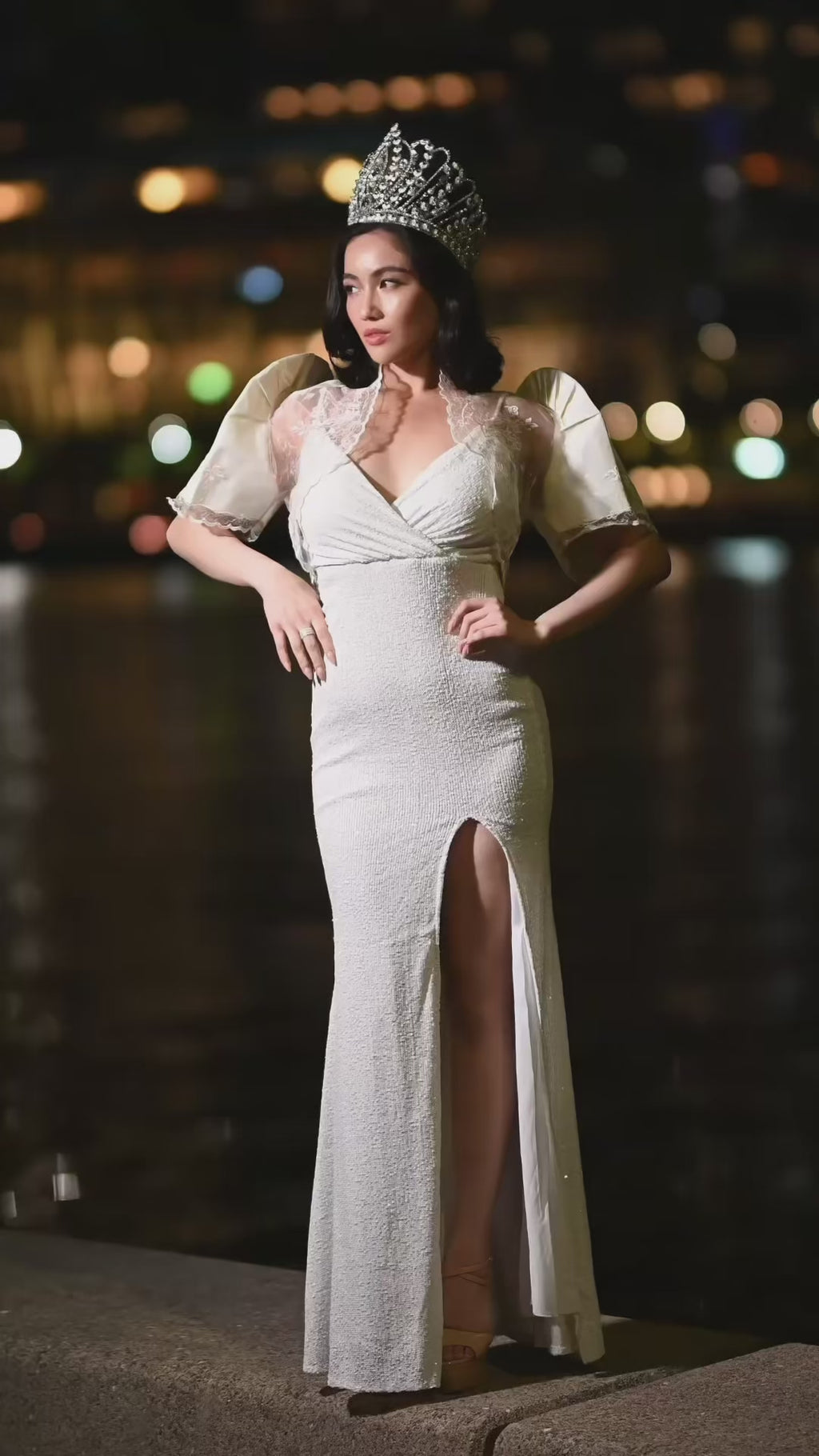 Luisa Mestiza Bolero (Ivory)