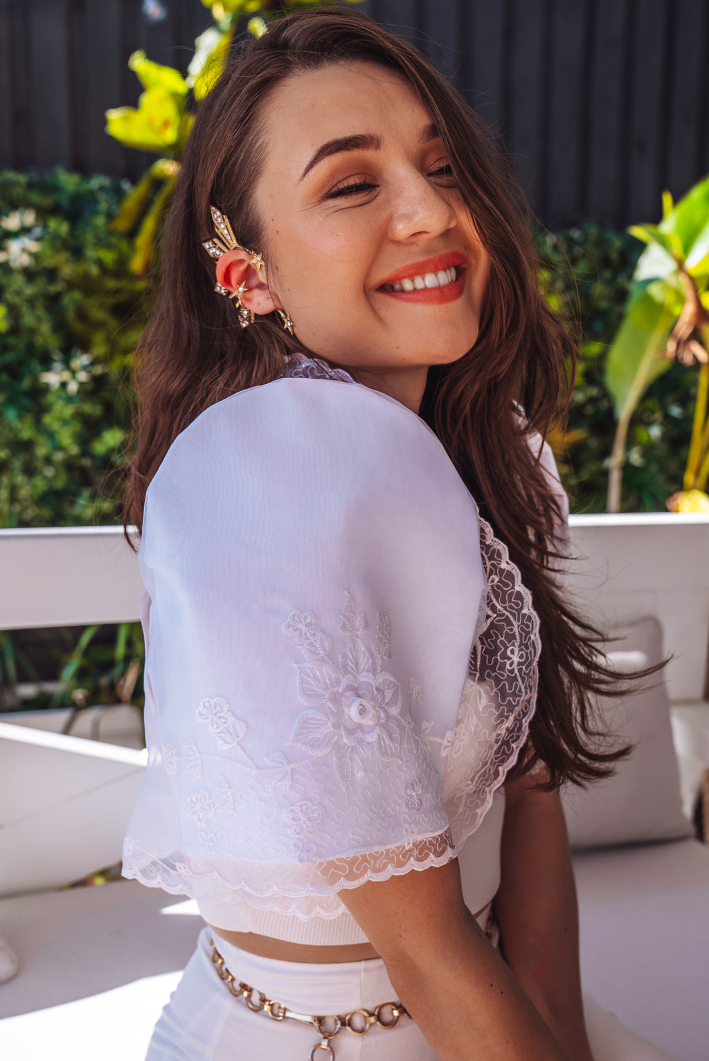 Catriona 'Sun and Stars' Ear Cuff (Gold | Glam)