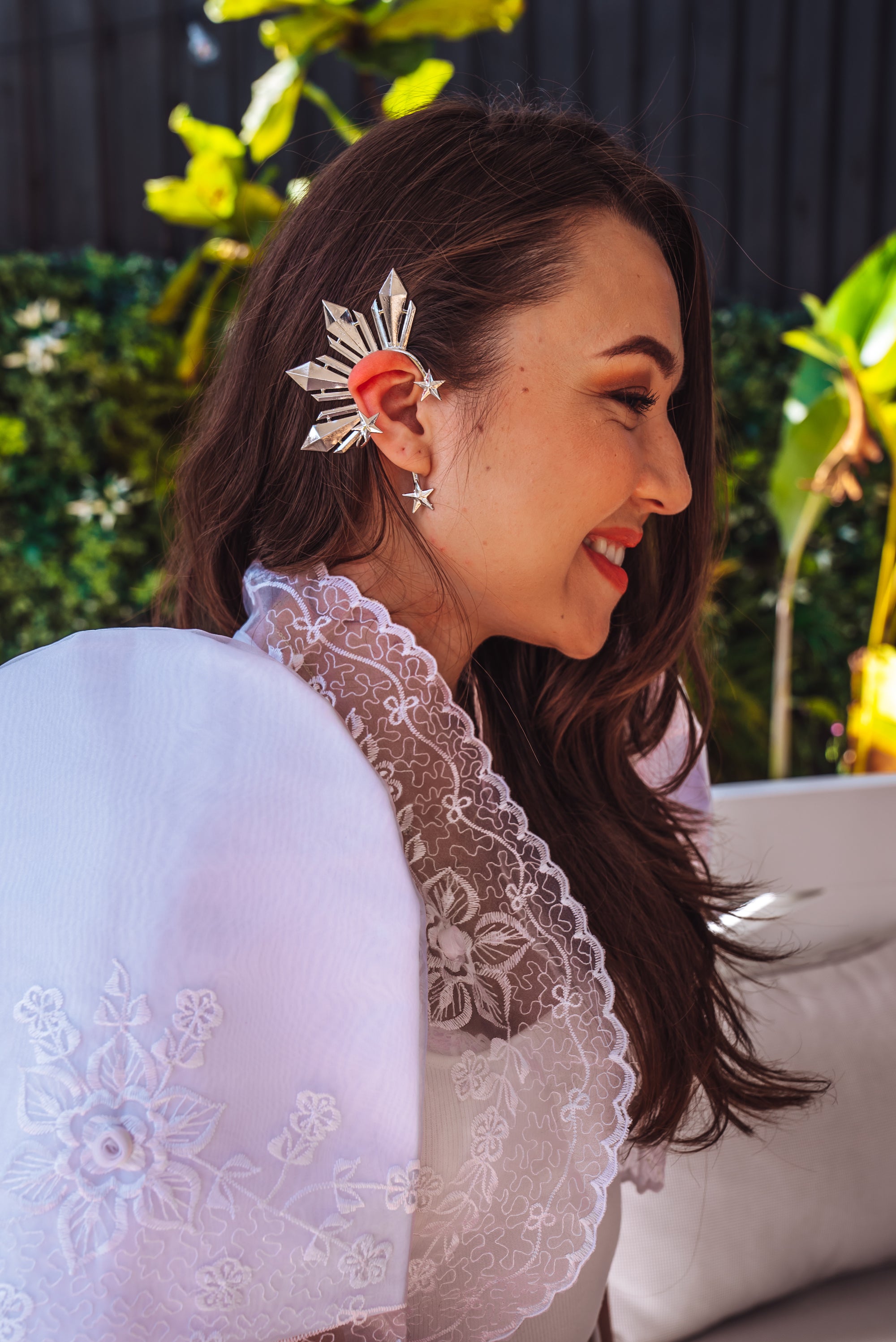 Catriona 'Sun and Stars' Ear Cuff (Silver | Original)