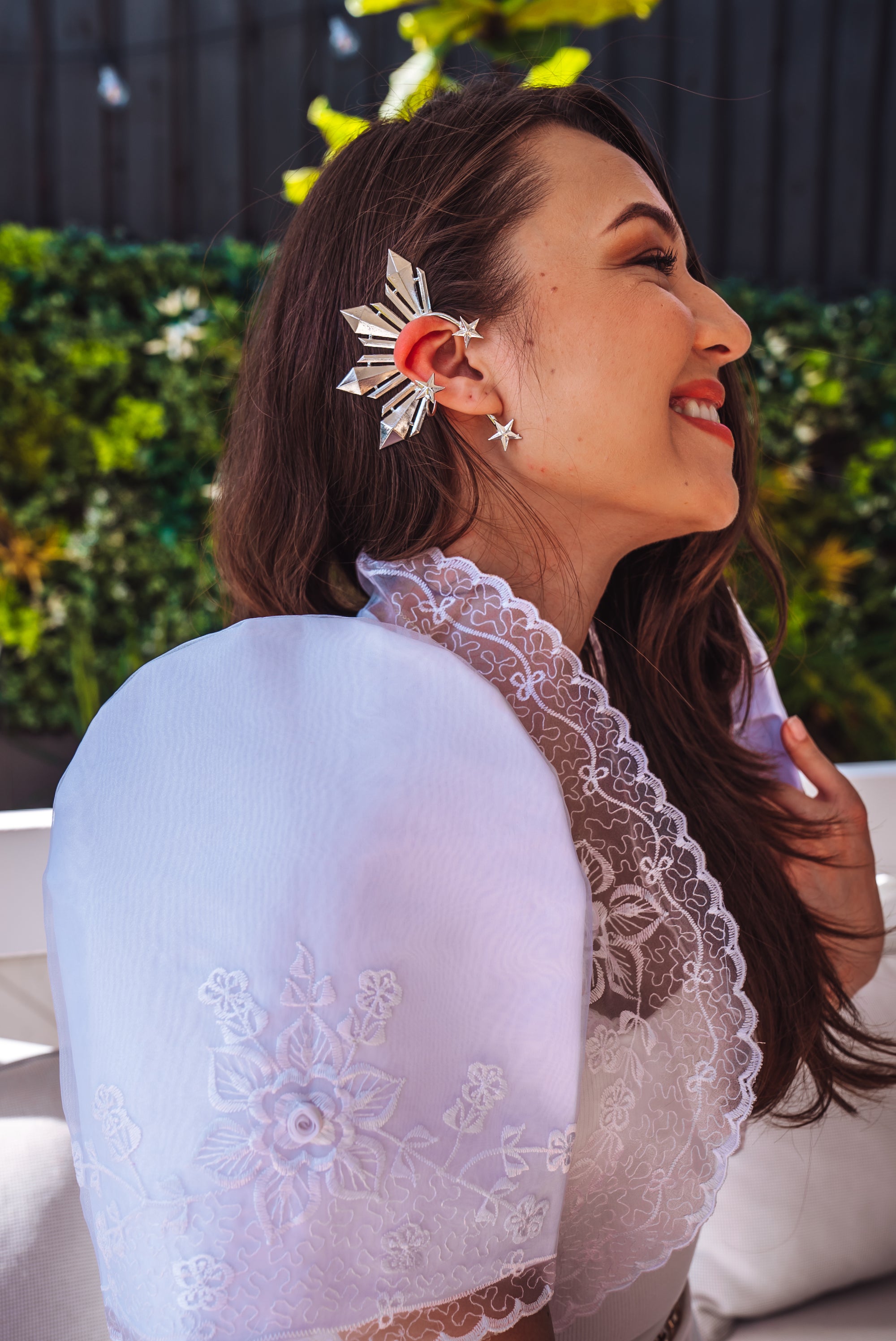 Catriona 'Sun and Stars' Ear Cuff (Silver | Original)