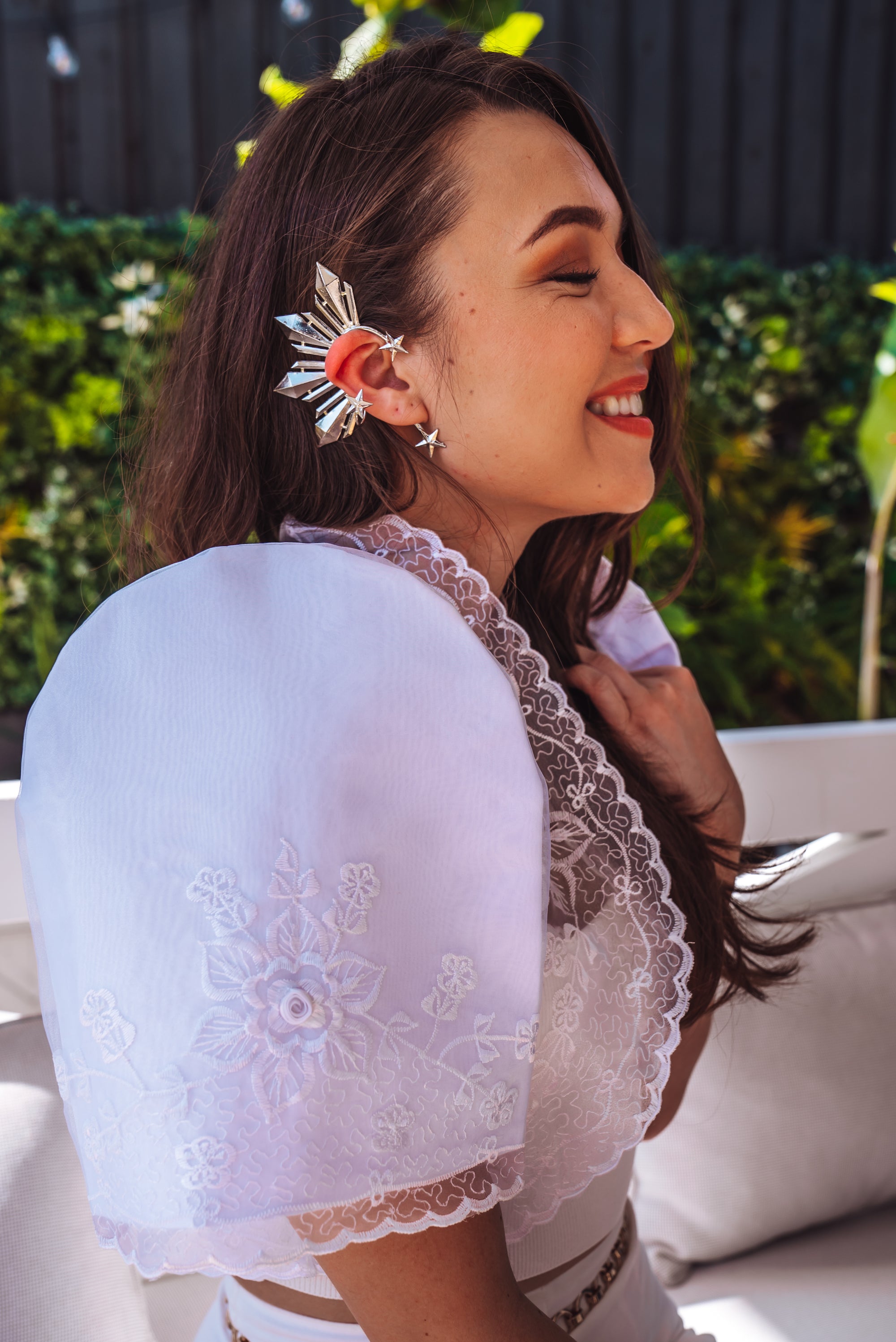 Catriona 'Sun and Stars' Ear Cuff (Silver | Original)