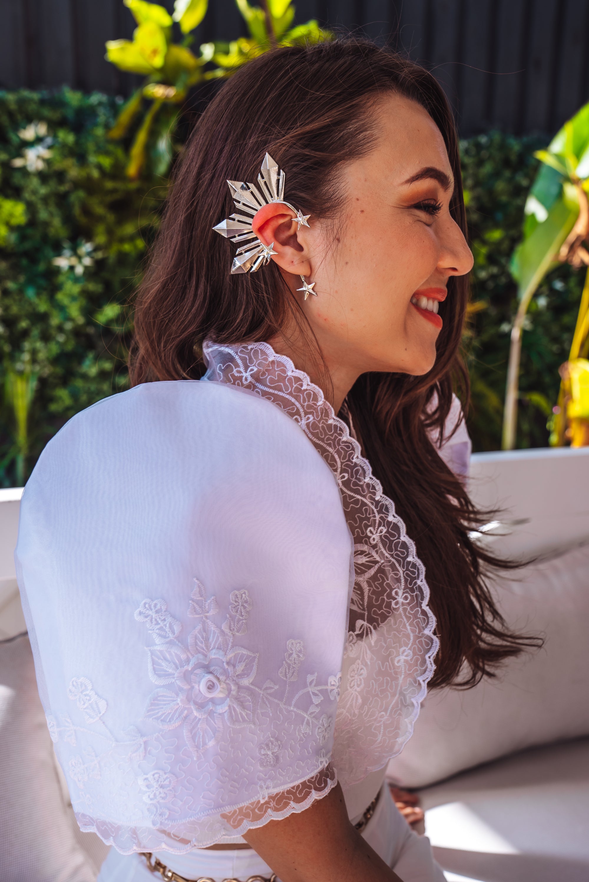 Catriona 'Sun and Stars' Ear Cuff (Silver | Original)