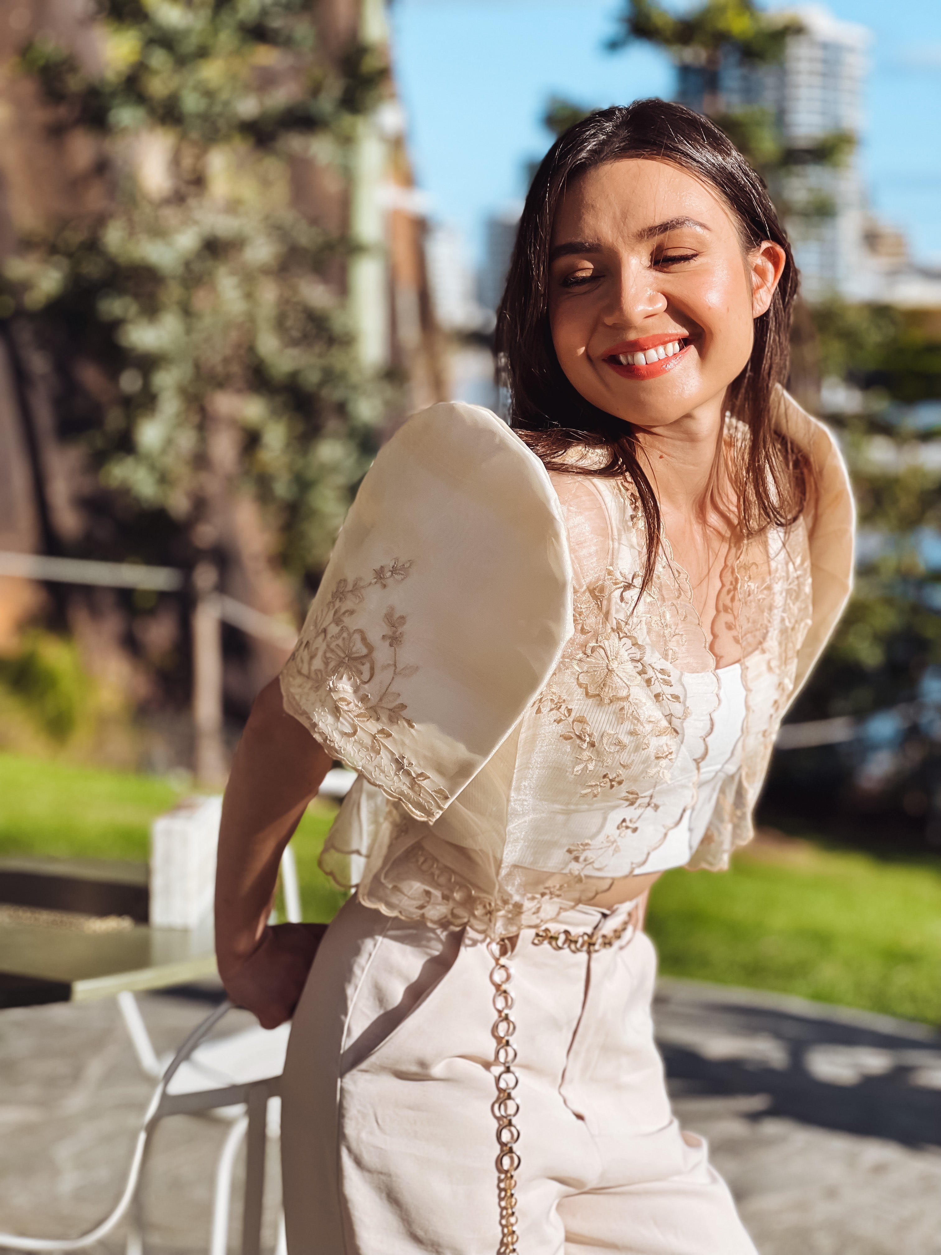Maria Mestiza Bolero (Cream)